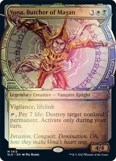 Vona, Butcher of Magan - Rainbow Foil