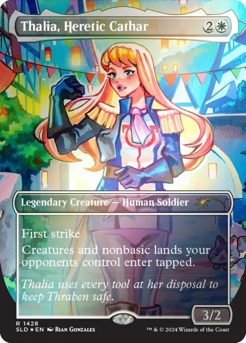 Thalia, Heretic Cathar - Rainbow Foil