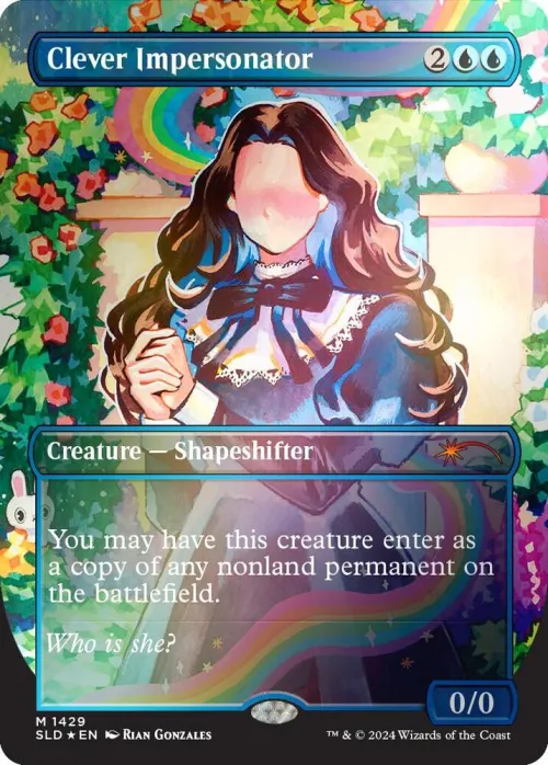Clever Impersonator - Rainbow Foil