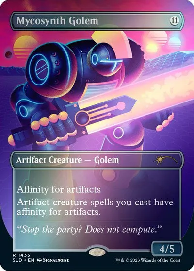 Mycosynth Golem - Rainbow Foil