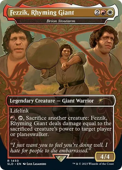 Fezzik, Rhyming Giant - Brion Stoutarm