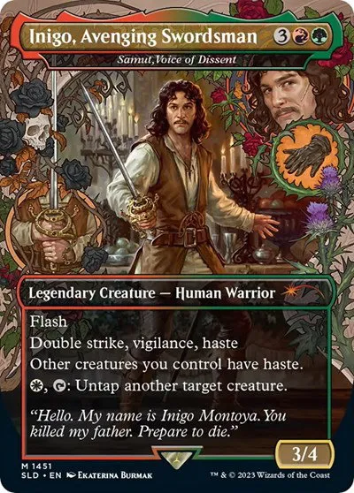 Inigo, Avenging Swordsman - Samut, Voice of Dissent - Foil