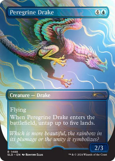 Peregrine Drake - Rainbow Foil