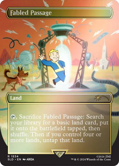 Fabled Passage - Rainbow Foil