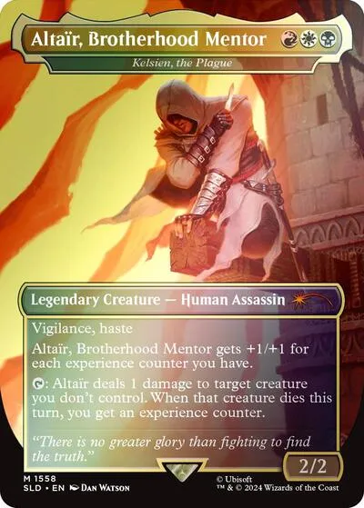 Altair, Brotherhood Mentor - Kelsien, the Plague - Rainbow Foil