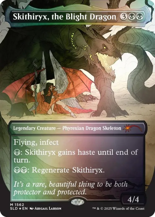 Skithiryx, the Blight Dragon - Rainbow Foil
