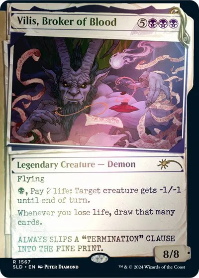 Vilis, Broker of Blood - Rainbow Foil