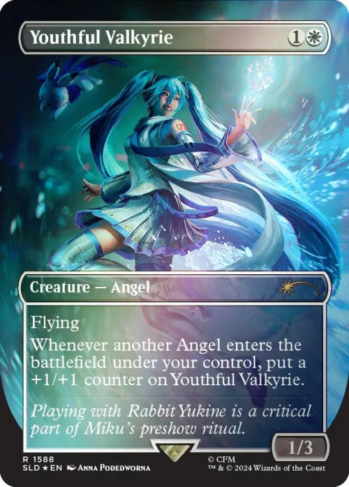Youthful Valkyrie - Rainbow Foil