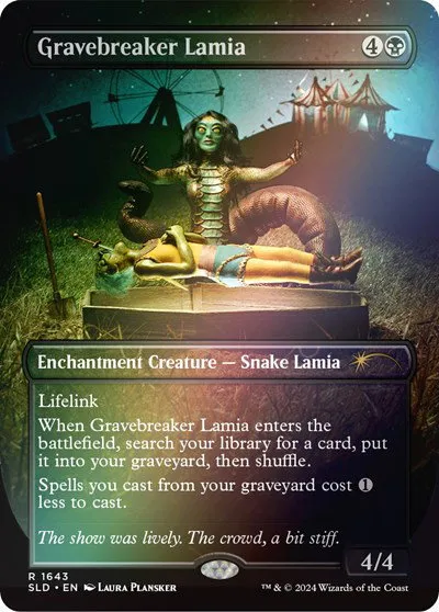 Gravebreaker Lamia - Rainbow Foil