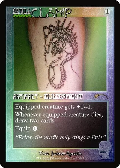 Skullclamp - Rainbow Foil