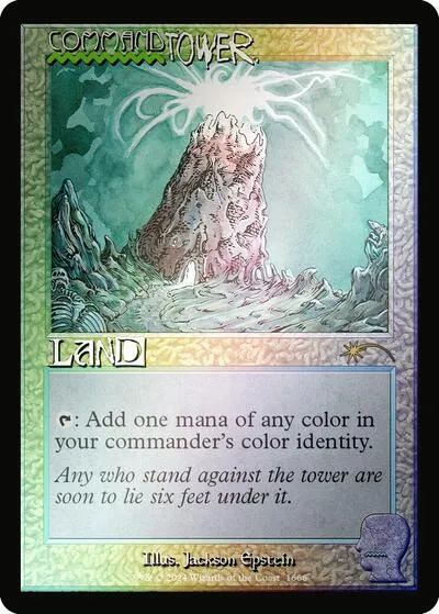 Command Tower - Rainbow Foil