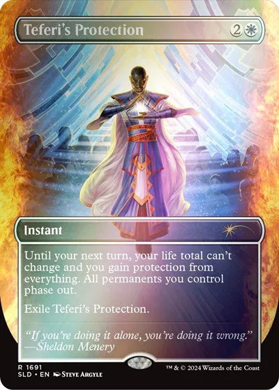 Teferi's Protection - Rainbow Foil