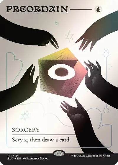 Preordain - Rainbow Foil