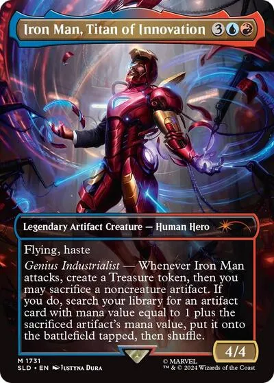 Iron Man, Titan of Innovation - Rainbow Foil