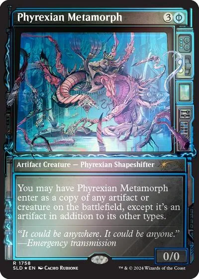 Phyrexian Metamorph - Rainbow Foil