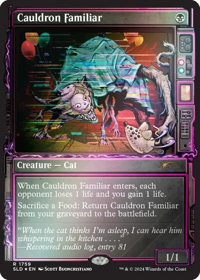 Cauldron Familiar - Rainbow Foil