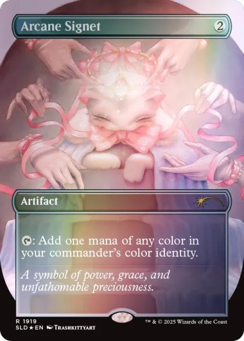 Arcane Signet - Rainbow Foil