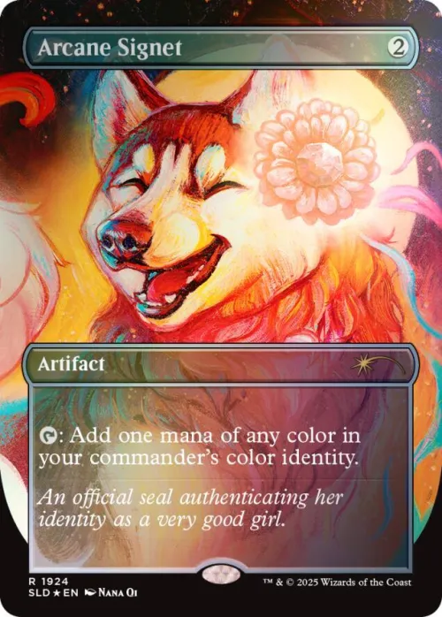 Arcane Signet - Rainbow Foil