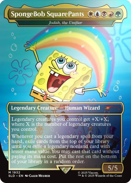 SpongeBob SquarePants - Jodah, the Unifier - Rainbow Foil