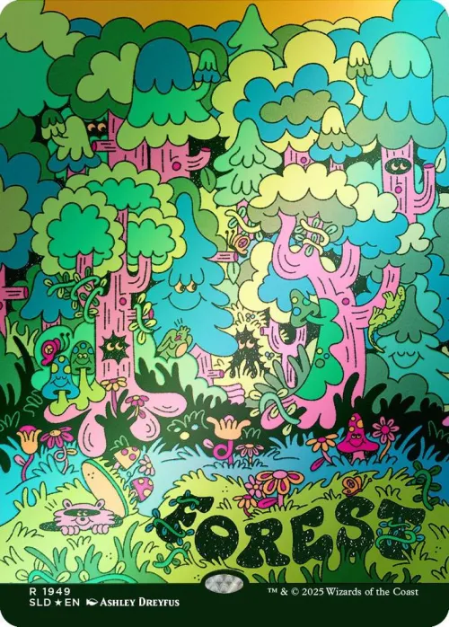 Forest - Rainbow Foil