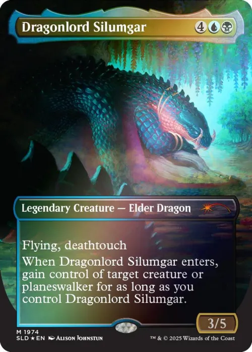 Dragonlord Silumgar - Rainbow Foil