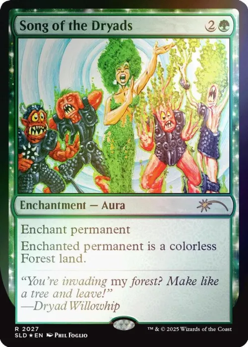 Song of the Dryads - Rainbow Foil
