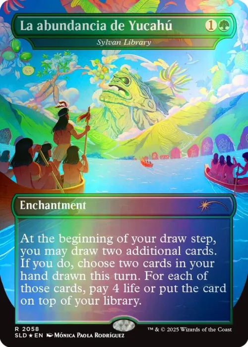 La abundancia de Yucahú - Sylvan Library - Rainbow Foil