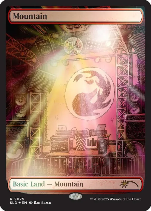 Mountain - Rainbow Foil
