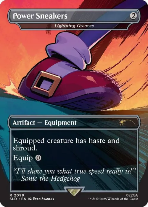 Power Sneakers - Lightning Greaves
