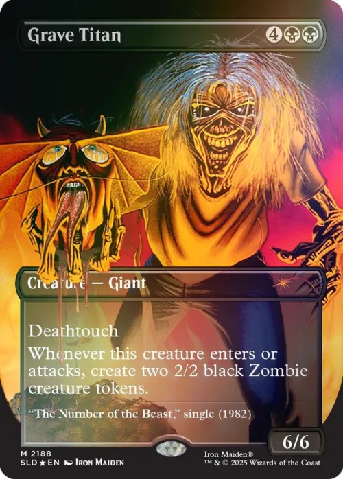Grave Titan - Rainbow Foil