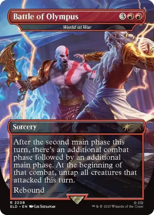 Battle of Olympus - World at War - Foil