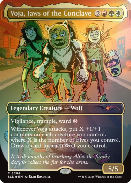 Voja, Jaws of the Conclave - Rainbow Foil