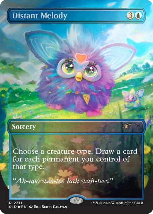 Distant Melody - Rainbow Foil