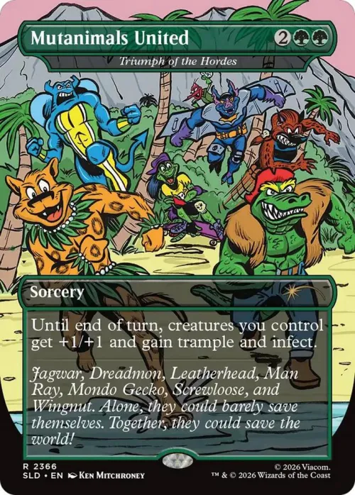 Mutanimals United - Triumph of the Hordes - Foil