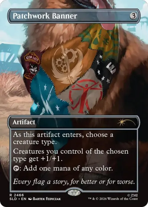 Patchwork Banner - Foil