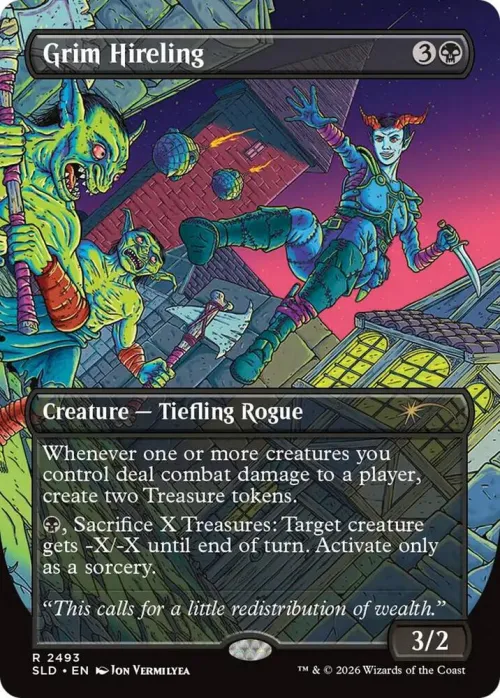 Grim Hireling - Foil