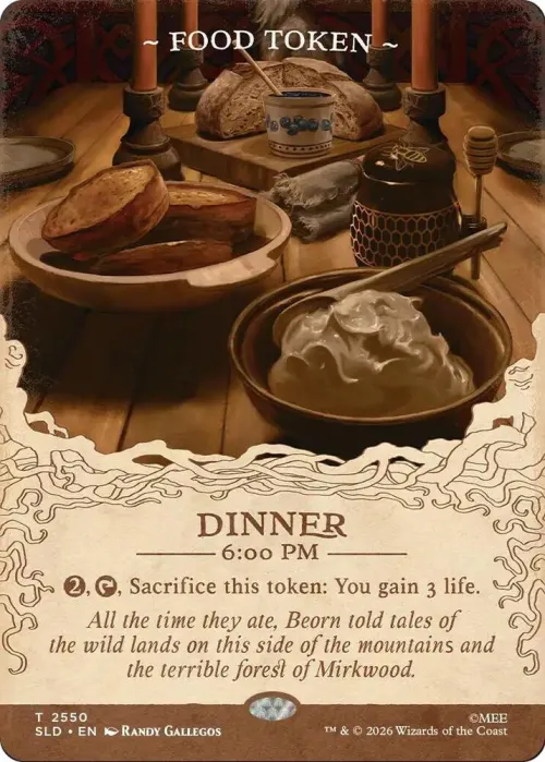 Food Token - Foil