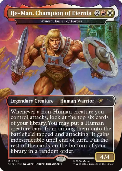 He-Man, Champion of Eternia - Winota, Joiner of Forces - Foil