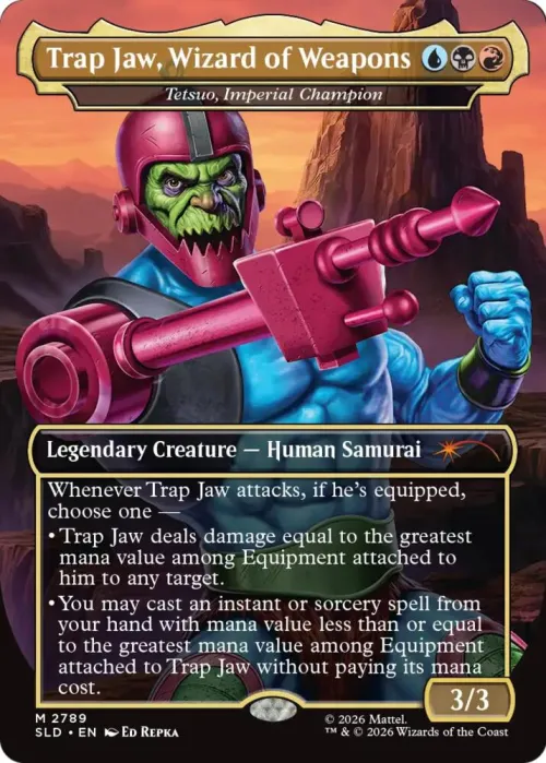 Trap Jaw, Wizard of Weapons - Tetsuo, Imperial Champion - Foil