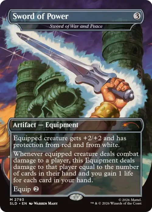 Sword of Power - Sword of War and Peace - Foil
