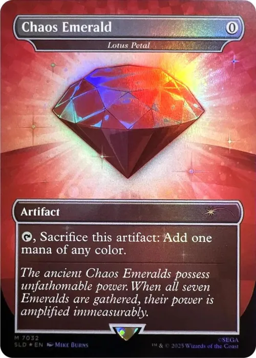 Chaos Emerald - Lotus Petal