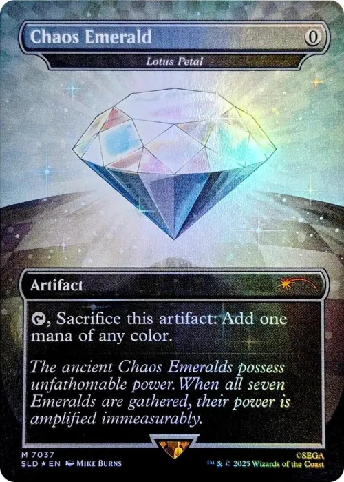 Chaos Emerald - Lotus Petal