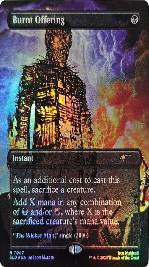 Burnt Offering - Rainbow Foil