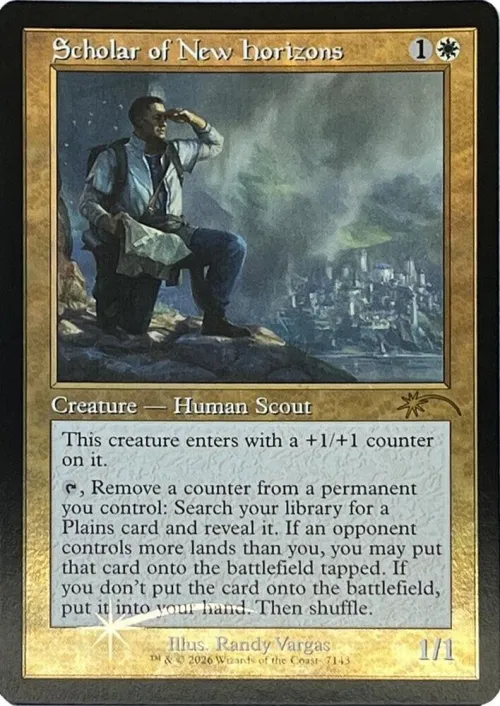 Scholar of New Horizons