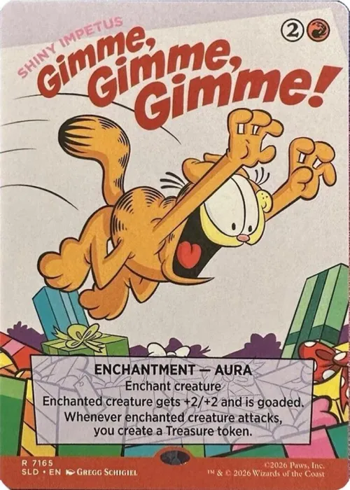 Gimme, Gimme, Gimme! - Shiny Impetus - Foil