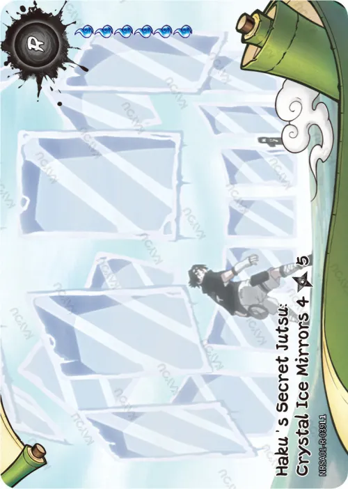 Haku's Secret Jutsu: Crystal Ice Mirrors (4/5)
