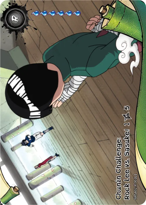 Chunin Challenge: Rock Lee vs Sasuke! (1/5)