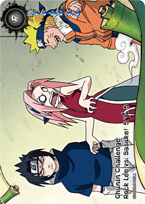 Chunin Challenge: Rock Lee vs Sasuke! (5/5)