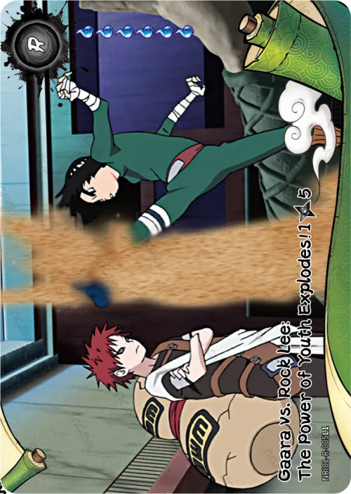 Gaara vs Rock Lee: The Power of Youth Explodes! (1/5)