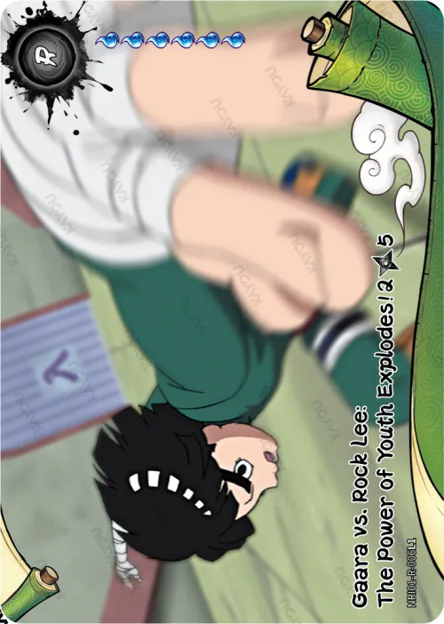 Gaara vs Rock Lee: The Power of Youth Explodes! (2/5)
